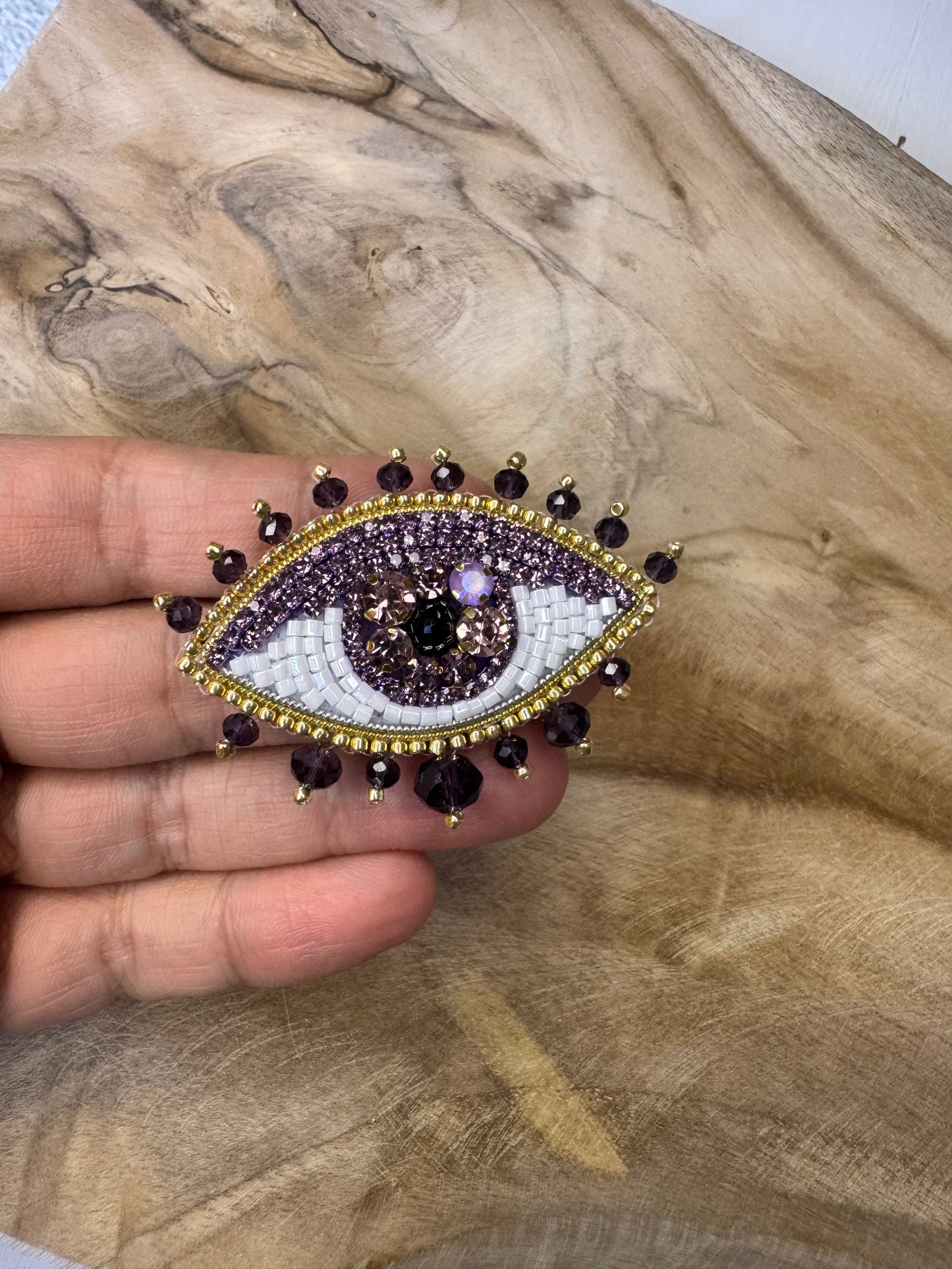 Evil Eye brooches