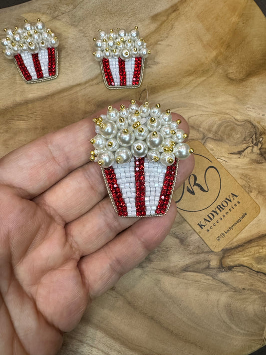 Brooch Popcorn (big)