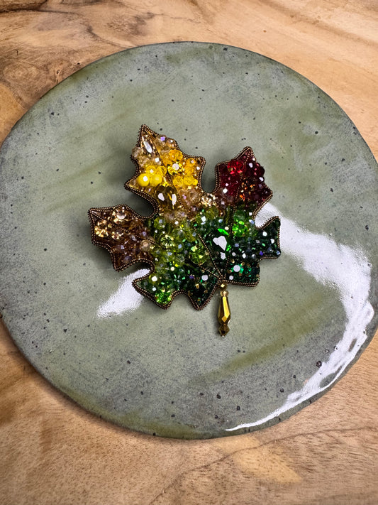 Autumn Leaf brooch