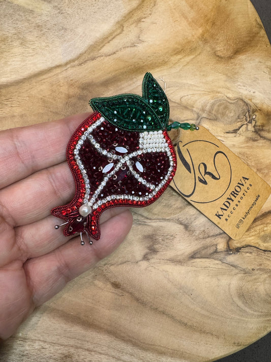 Brooch Pomegranate