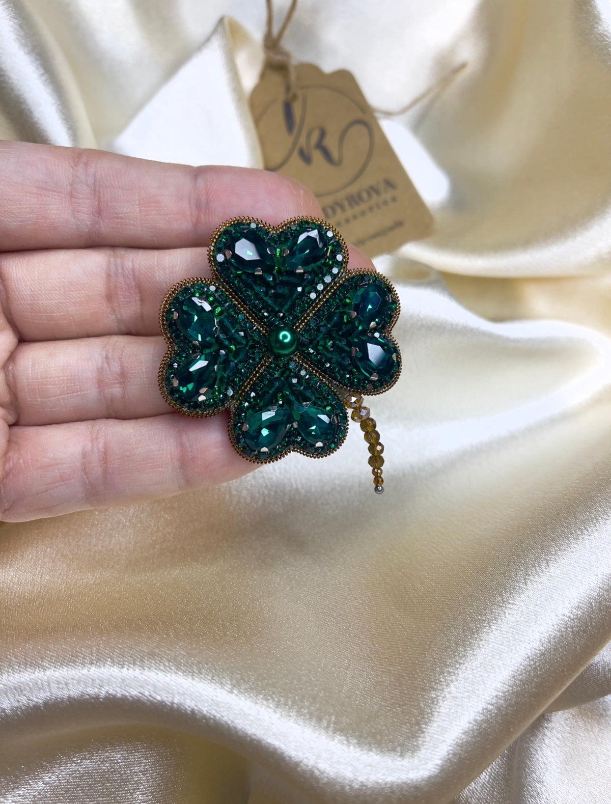 Brooch Clover