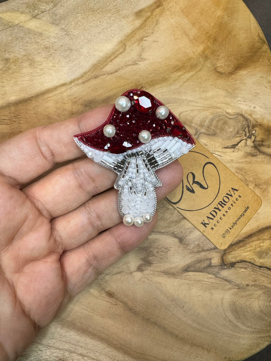 Brooch Mushroom