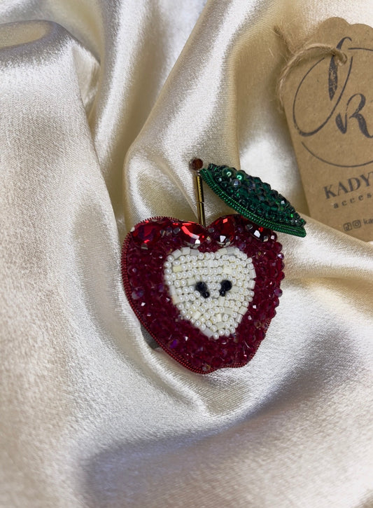 Brooch Apple