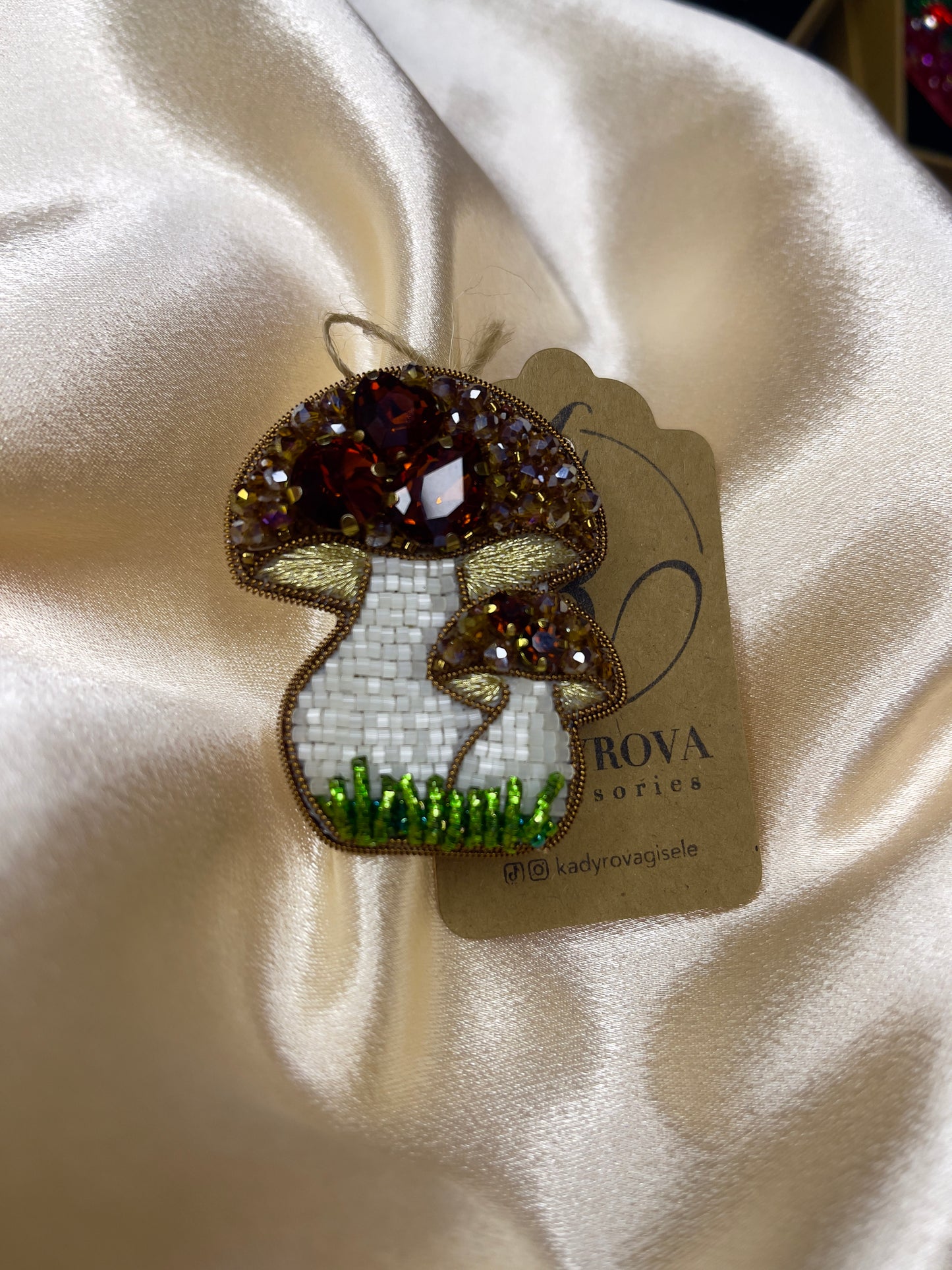 Brooch Mushroom