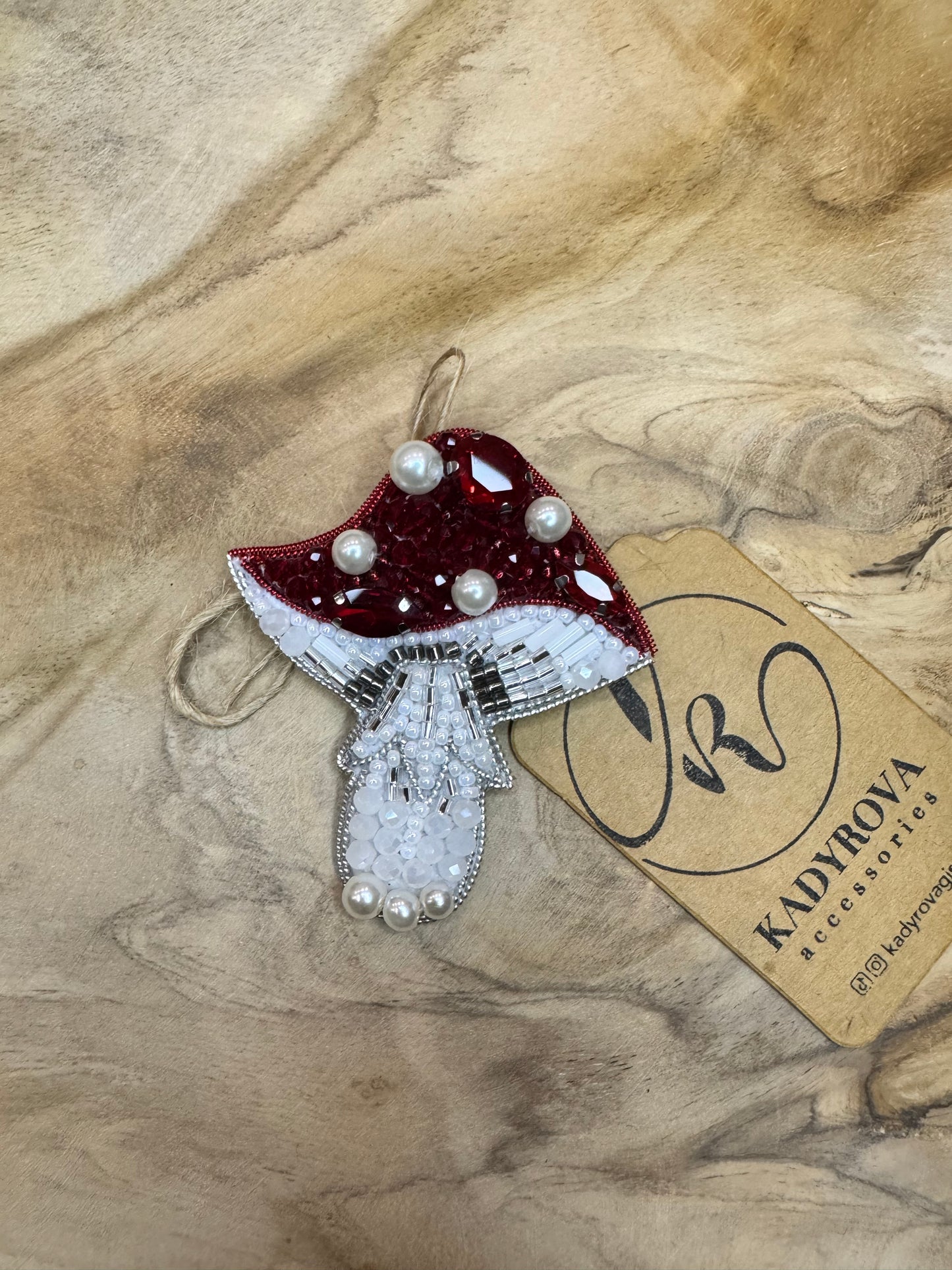 Brooch Mushroom