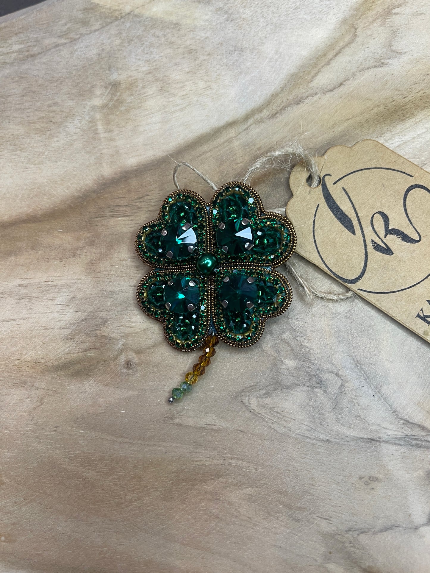 Brooch Clover