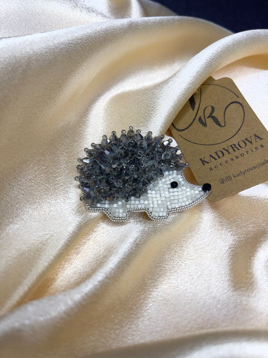 Hedgehog brooch
