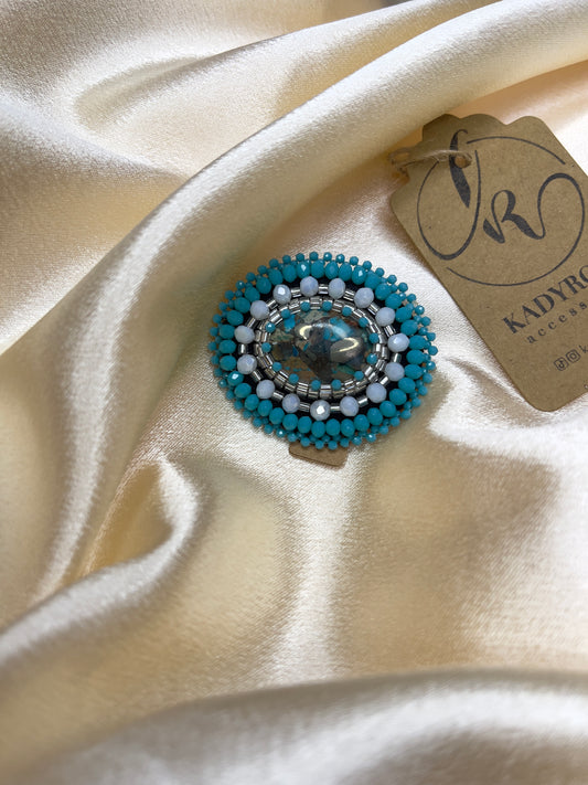 Brooch “Turquoise”