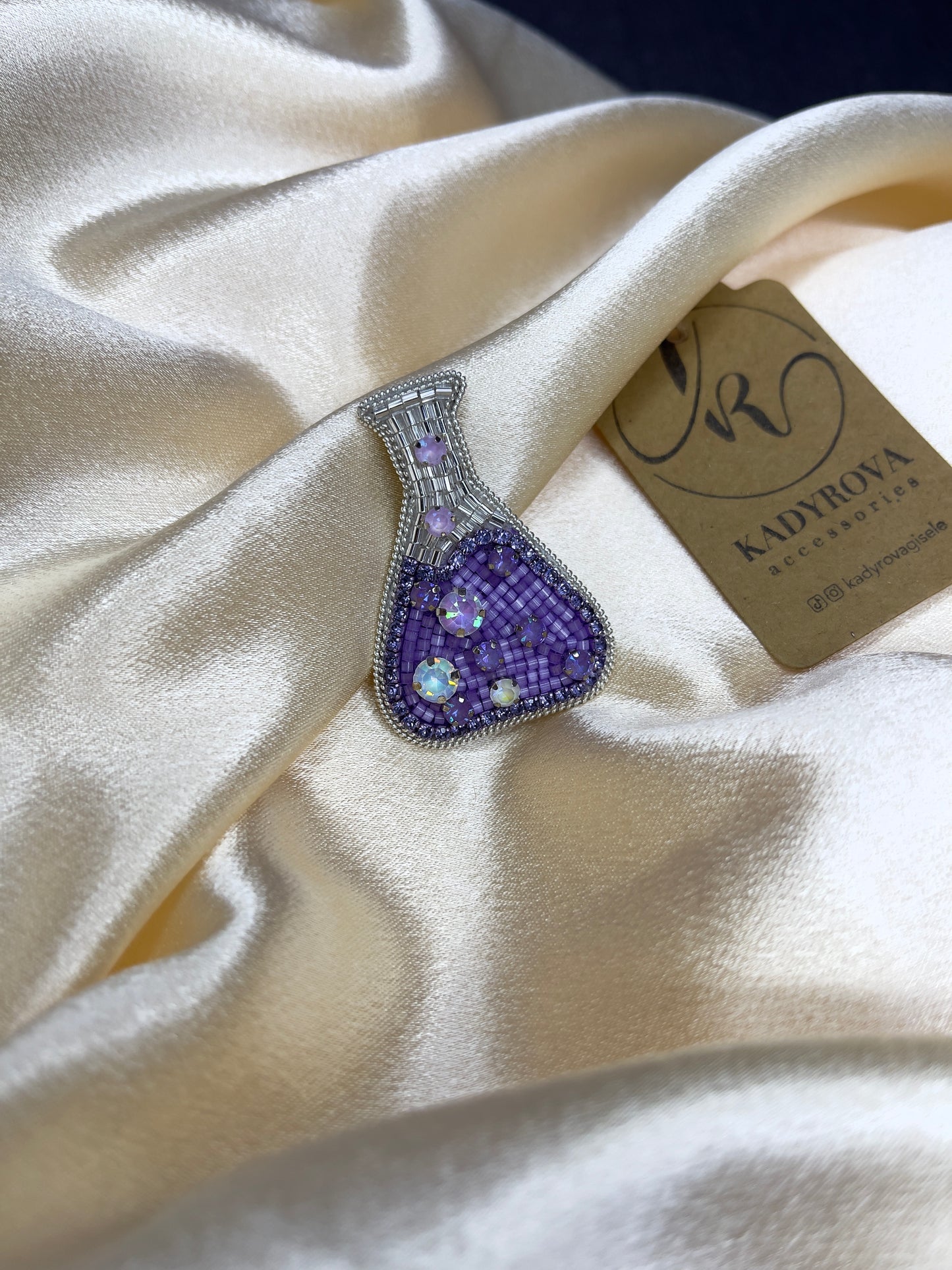 Chemistry brooch