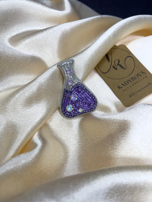 Chemistry brooch