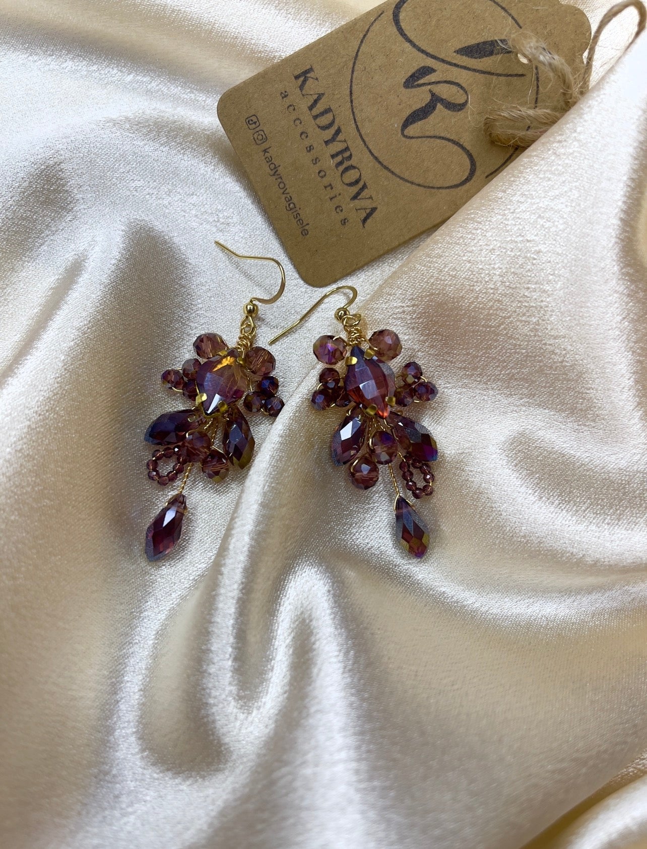 "Crystal" earrings