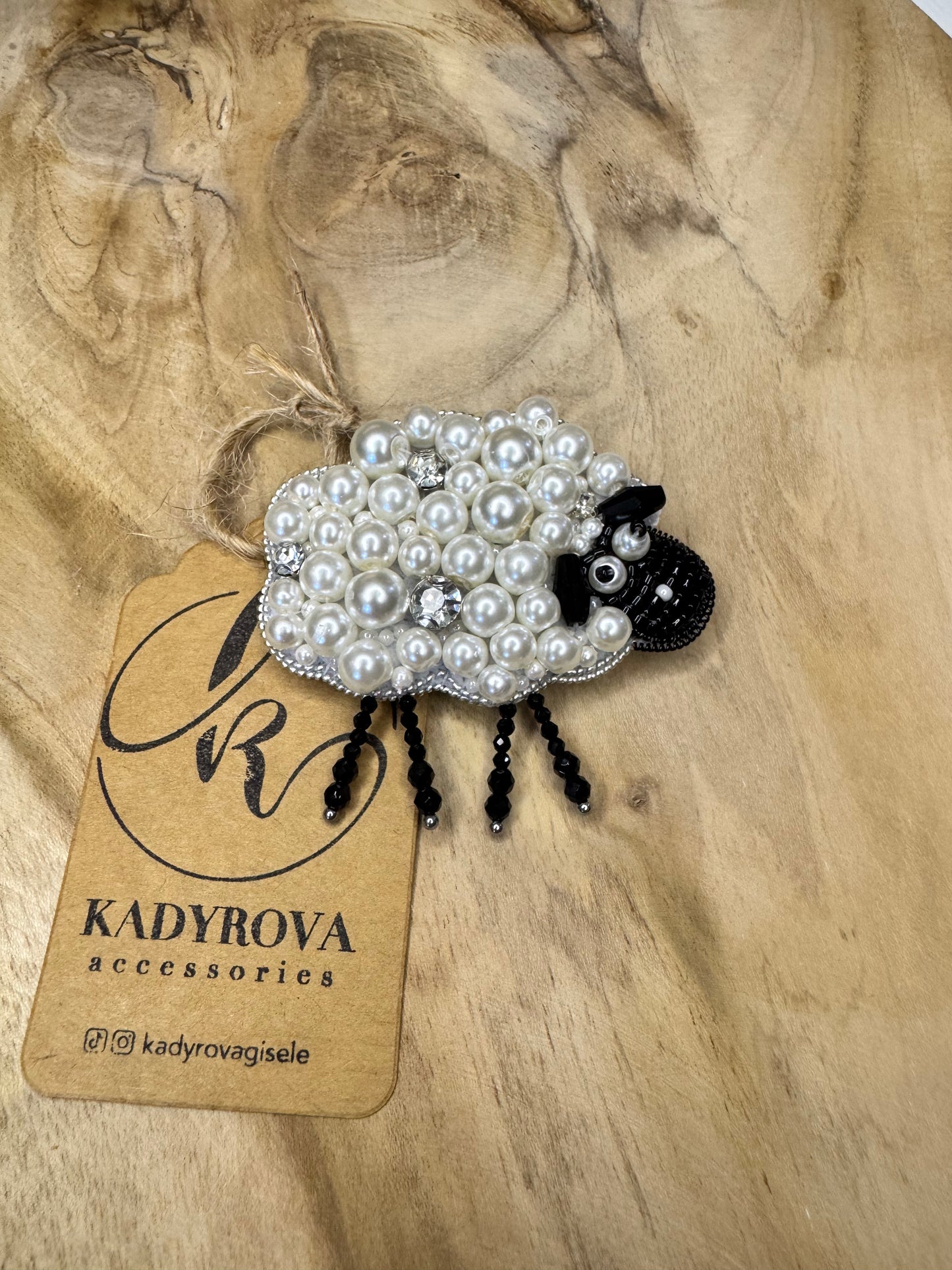 Sheep brooch