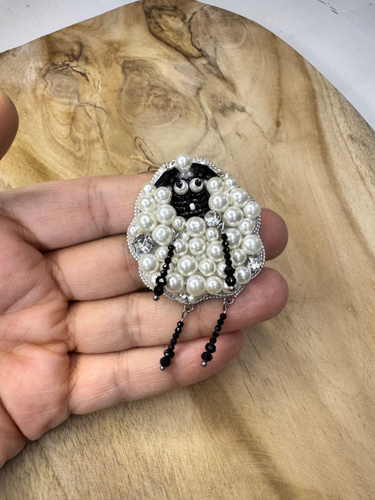 Sheep brooch