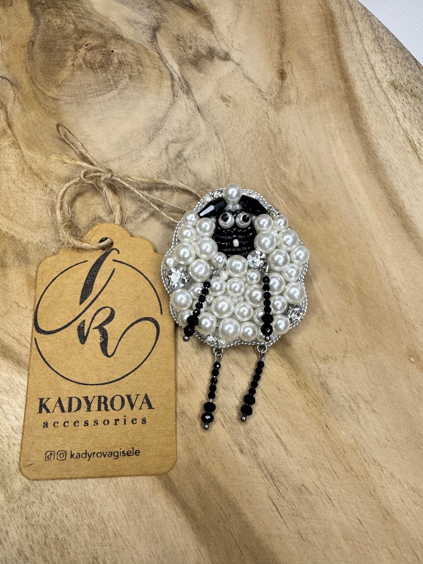 Sheep brooch