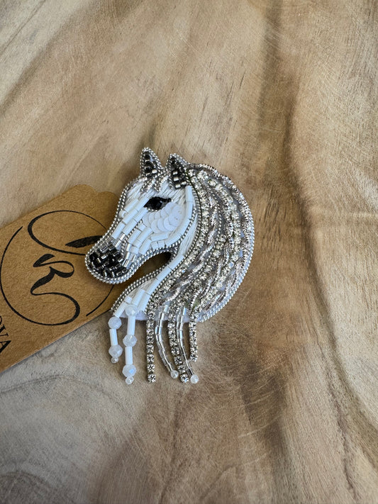 Horse brooch