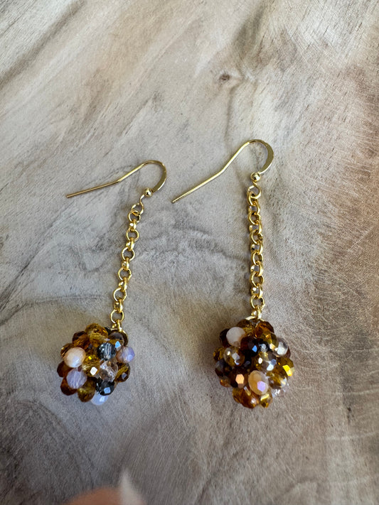 "Crystal" earrings