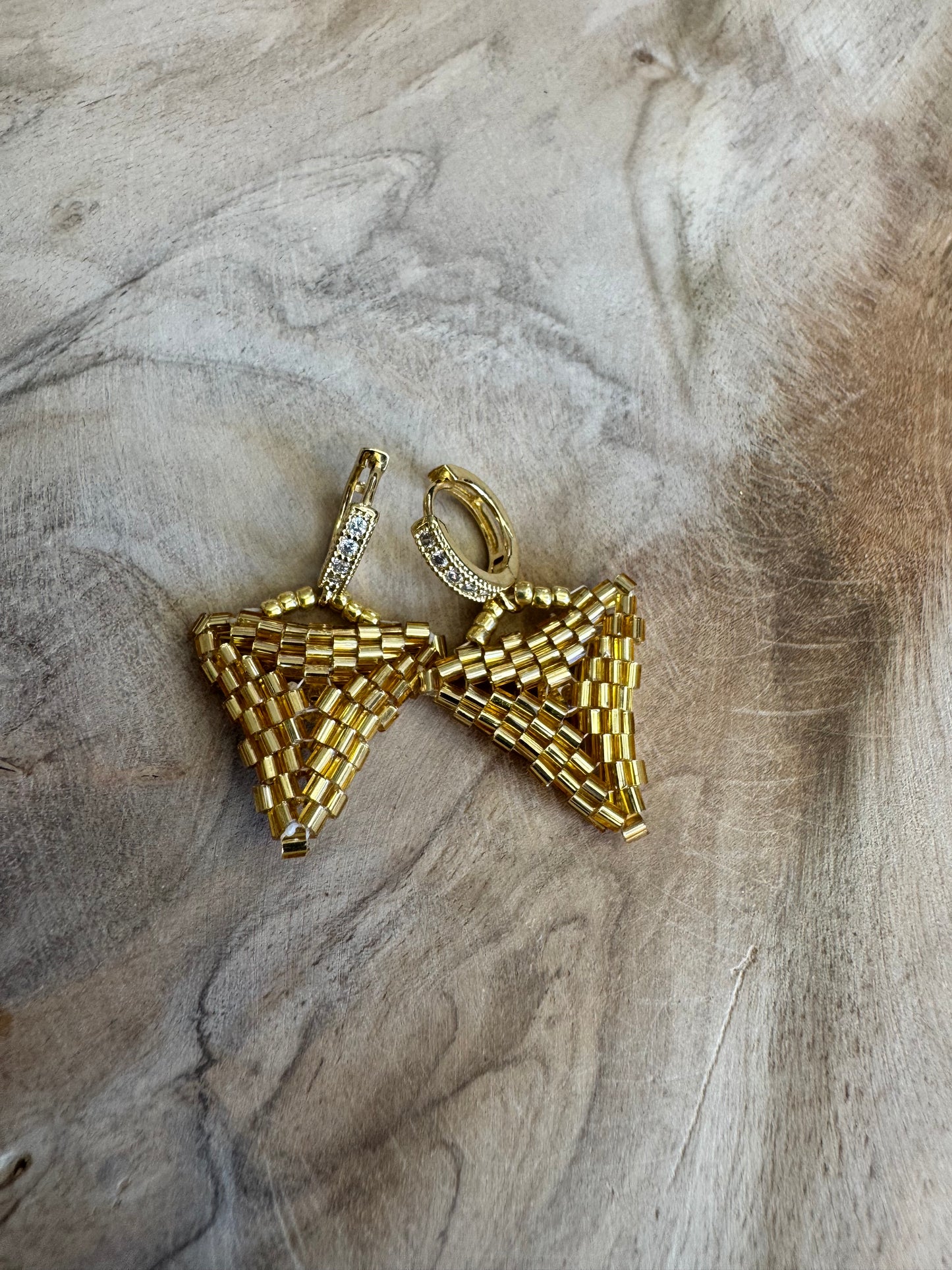 "Pyramid" earrings