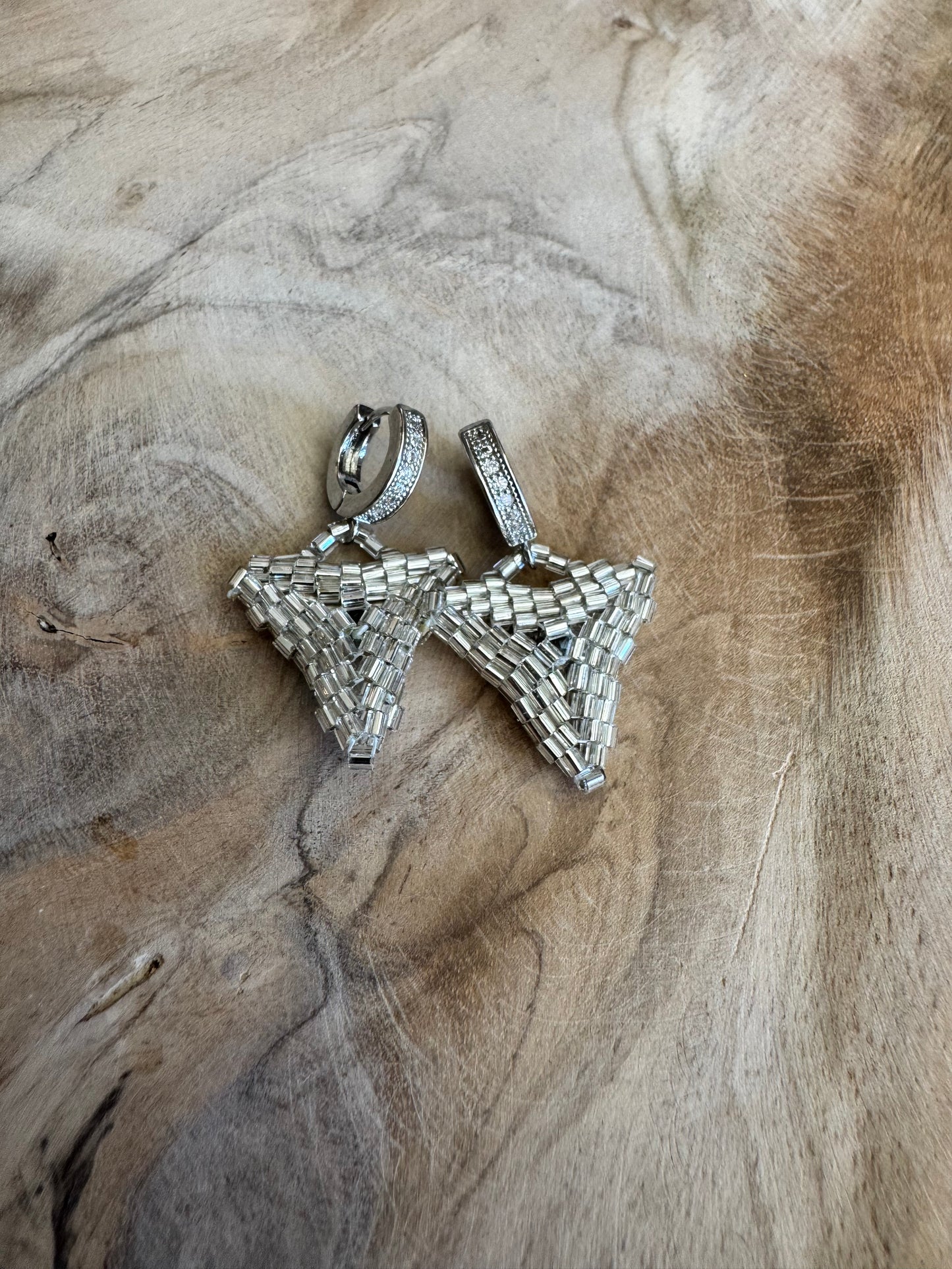 "Pyramid" earrings