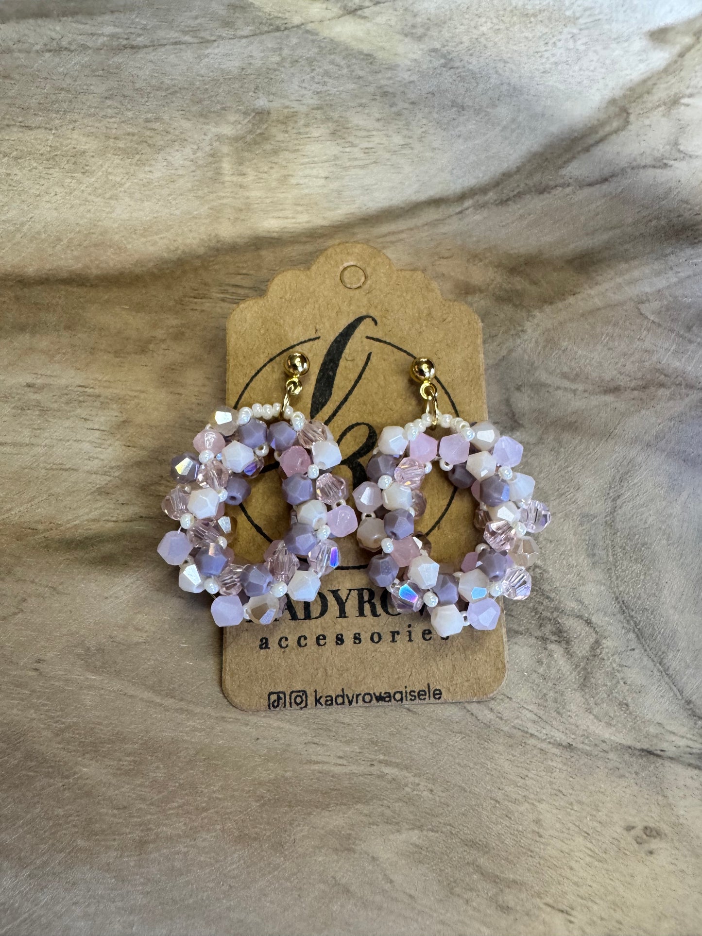 "Bagel" earrings